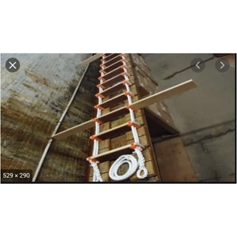 produk tangga kayu untuk panjat kapal / pilot ladder (cahyoutomo supplier).-1