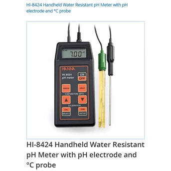 HI 8424 pH meter