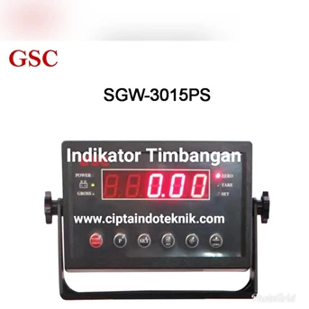 indikator timbangan sgw - 3015 ps merk gsc-1