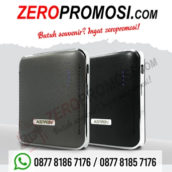souvenir promosi - power bank plastik compact 5.200mah p52pl15