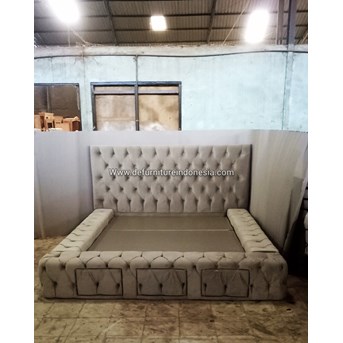 kerajinan kayu Tempat tidur Minimalis Miuri