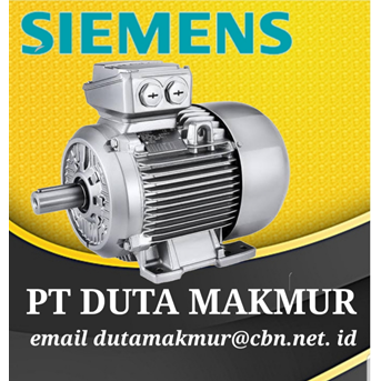 PT DUTA MAKMUR DISTRIBUTOR JUAL SIEMENS MOTOR ELECTRIC MOTOR AC LOW VOLTAGE