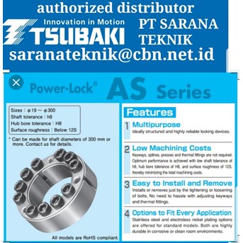 PT SARANA TEKNIK TSUBAKI CONVEYOR CHAIN DISTRIBUTOR
