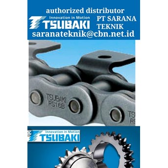 TSUBAKI CONVEYOR CHAIN PT SARANA TEKNIK AGENT TSUBAKI INDONESIA
