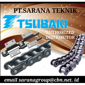 PT SARANA TEKNIK DISTRIBUTOR TSUBAKI CONVEYOR ROLLER CHAIN RS ANSI