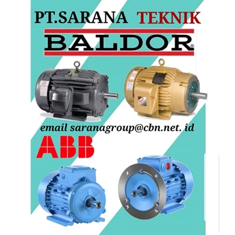 pt sarana teknik distributor abb baldor agent motor baldor exprof indonesia