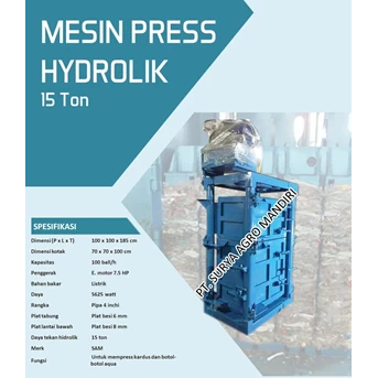 Harga Mesin Press Hidroulick