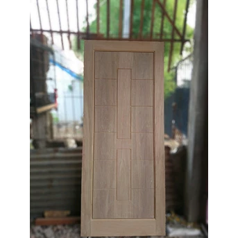 daun pintu kayu solid samarinda murah