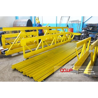 fabrikasi frame conveyor, pembuatan frame conveyor-2