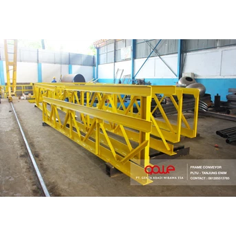 fabrikasi frame conveyor, pembuatan frame conveyor