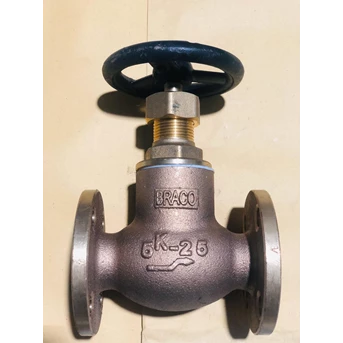 globe valve bronze f7301 jis 5k