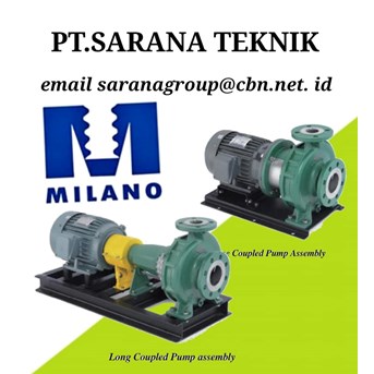 PT SARANA TEKNIK MILANO PUMP POMPA STANDARD END SUCTION CENTRIFUGAL PUMP - STAINLESS STELL