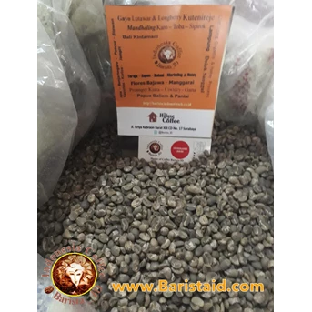 Greenbean Sumatra Sidikalang Dairi Kopi Coffee