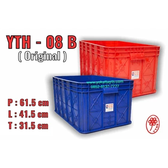 Box Container Plastik Industri YTH-08B ( Ukuran Sedang )