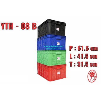box container plastik industri yth-08b ( ukuran sedang )-1