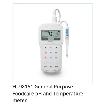 HI 98161 pH meter for food