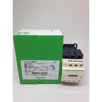 MAGNETIC CONTACTOR LC1D18M7 220VAC SCHNEIDER