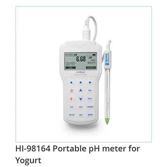 HI 98164 pH meter for Yogurt