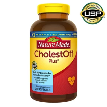 Nature Made CholestOff Plus 450 mg., 200 Softgels.