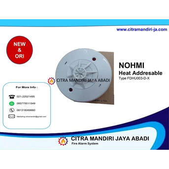Heat detector Nohmi FDHU003-D-X type Addresable