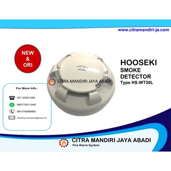 smoke detector alat pendeteksi asap hooseki hs-wt30l