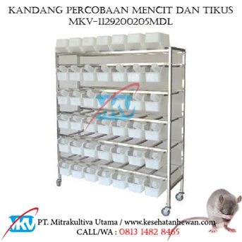 Kandang Percobaan Mencit dan Tikus MKV-1129200205MDL