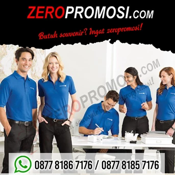 Produksi seragam kaos kerah - kaos polo shirt custom promosi