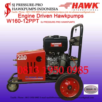pompa piston w160-12ppt sj pressure-pro hawkpumps
