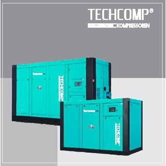 TECHCOMP Screw Air Compressor - Direct Driven Series (30 HP ~ 840HP / 22KW ~630KW)