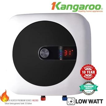 kangaroo promo water heater kg15ei pemanas air low watt 10 thn tank-1