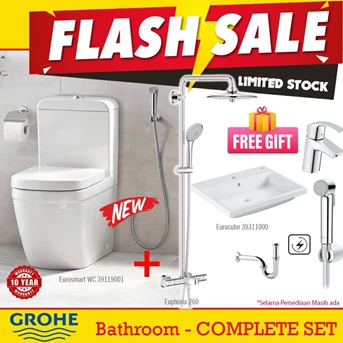 grohe smart package eurosmart bathroom limited stock free gift