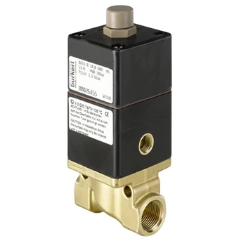 burkert type 0263 - pneumatically operated 2/2-way valve with separating diaphragm