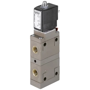 Burkert Type 5413 - 4/2-way solenoid valve for pneumatic applications