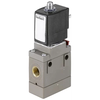 Burkert Type 5411 - 3/2-way solenoid valve for pneumatic applications