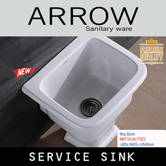 arrow service sink toto sk322e sk 33 bak cuci mop basin terbaru-1