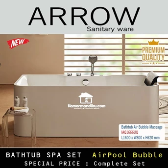 Arrow Bathtub spa air bubble Pool massage set whirpool jazucci Aq1666U