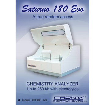 Saturno 180 Evo Chemistry Analyzer