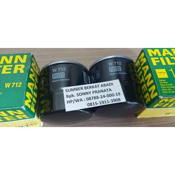 MANN FILTER W 712 W712 W-712 W/712 OIL P551251 P55 1251 P55-1251 - G