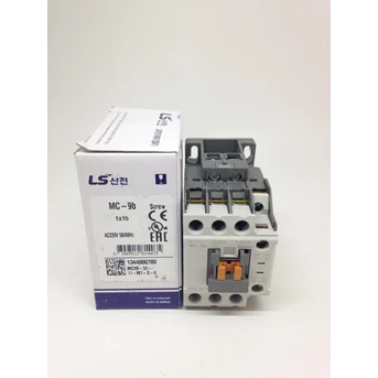magnetic contactor 3p 9a type mc-9b 220v merk ls-3