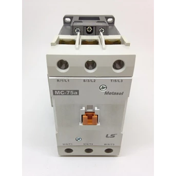 magnetic contactor 3p 75a type mc-75a 220v merk ls-1