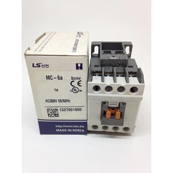 magnetic contactor 3p 6a type mc-6a 220v merk ls-1