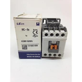 magnetic contactor 3p 9a type mc-9a 220v merk ls-1