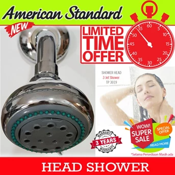 American Standard Shower Set Tanam - Head Shower TP 3019 part toto grohe