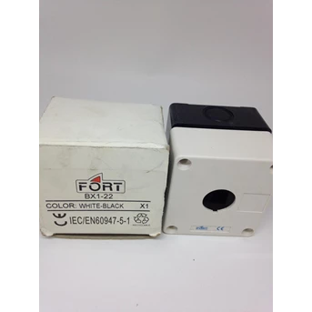box push button bx1-22 1 lubang 22mm-1