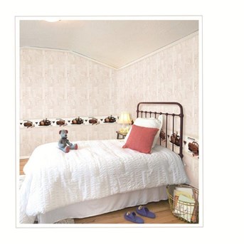 Wallpaper Dinding Anak Motif Rumah-Rumahan/The Small House