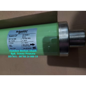 SCHNEIDER ELECTRIC 757352 BQ 757352BQ 757352-BQ FUSARC CF 7.2kV 200A