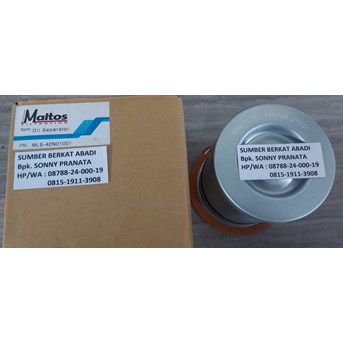 MALTOS MLS-40N01001 MLS40N01001 OIL SEPARATOR 11403N-01001 11403N01001