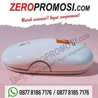barang promosi wireless mouse mw04 untuk souvenir dengan custom logo