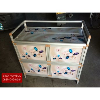 Lemari Piring Stainless Steel