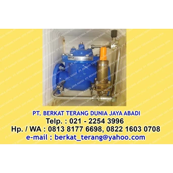 pressure reducing valve ( prv ) size 4 inch pn16 fig.1318 merk weflo-1